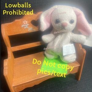 BNWT VINTAGE DISNEY CUPPY BUNNY FROM MOVIE PARENT TRAP 1998